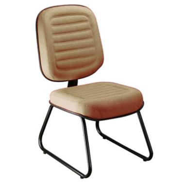 Imagem de Cadeira Diretor para Auditório e Salas de Convenções Gomada Linha Blenda Bege