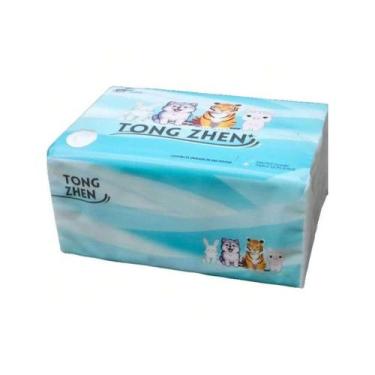 Imagem de Lenços De Papel Macio Descartável 400 Unidades 5 camadas TONG ZHEN, 1 