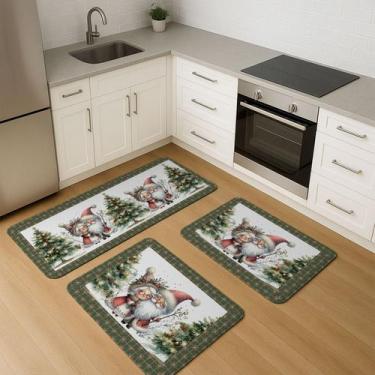 Imagem de Passadeira de Natal Avulsa 1,20x0,45  Antiderrapante com Estampa Natal