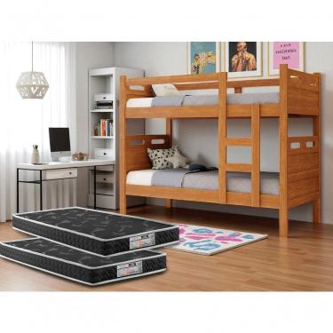 Imagem de Beliche Ou Duas Camas Solteiro C 2 Colchões