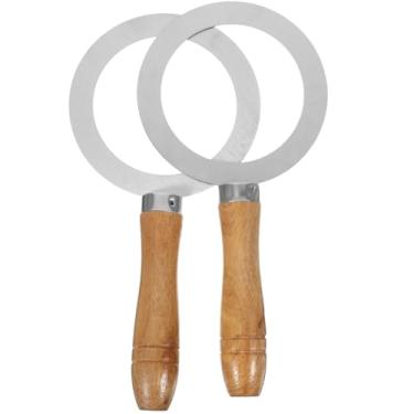 Imagem de Cabilock 2 peças de tampa de aço inoxidável para copo de leite portátil para assar café e sobremesas, prática para lojas de chá com leite, restaurantes e amantes de bebidas artesanais