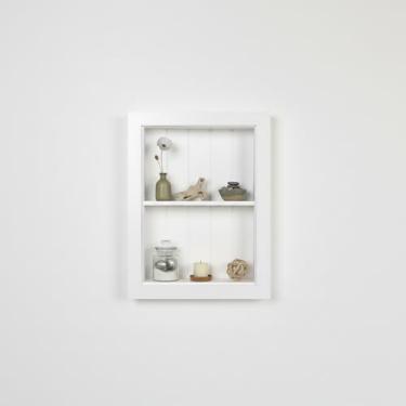 Imagem de Houseables Armário de remédios embutido, nicho de parede embutido, inserção de armário de remédios, nicho de banheiro, prateleira de parede, inserção para drywall, substituição de prateleira entre