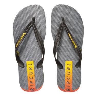 Imagem de CHINELO RIP CURL FREELITE BLACK/ORANGE 37/38-Masculino