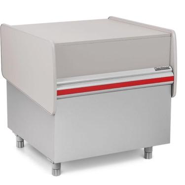 Imagem de Módulo Para Balança Pop Com Depósito Traseiro Mapb080 Gelopar Balcão Cinza