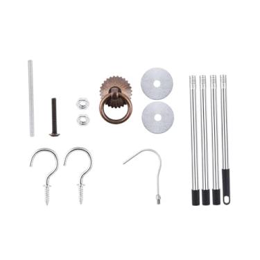 Imagem de Stgfyxgs Kit de de Descida de Escada, Gancho de Reposição para Cabo, Extensão para Ferramenta Profissional Doméstica, Haste de tração de 1,6 m