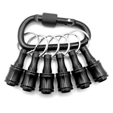 Imagem de Suporte de broca – Suporte de chave de impacto de 1/10.2 cm – Suporte de broca hexagonal – Organizador de chaves – Brocas de impacto – Liberação rápida – Ótima ideia de presente – Uniquely Useful