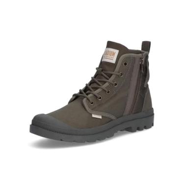Imagem de Palladium Tênis masculino de cano alto, Olive Night (325), 31.0 cm