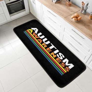 Imagem de Tapete de corredor de 1,8 m lavável antiderrapante tapete de entrada macio tapete de entrada tapete de cozinha para corredores entrada cozinha banheiro lavanderia quarto decoração de casa autismo