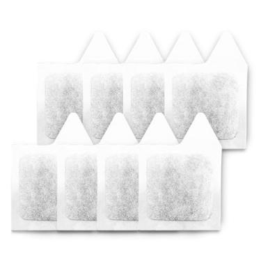 Imagem de Cartuchos de filtro de tanque de peixes extra pequenos compatíveis com filtros Tetra Whisper XS e kits de aquário AquaCulture de até 7 litros, serve na maioria dos filtros HOB de aquários de 1,5