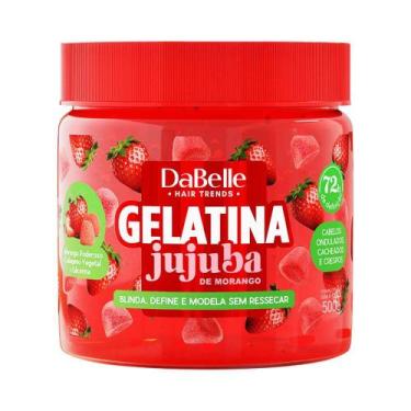 Imagem de Gelatina Capilar Dabelle Jujuba de Morango 500g