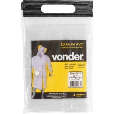 Imagem de Capa de chuva pvc laminado sem forro Tam- GG * 8412 - Vonder