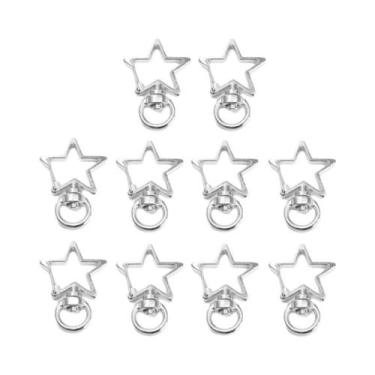 Imagem de 15PCS Clipes De Metal Giratórios Em Forma De Lagosta, Gancho Snap Estr