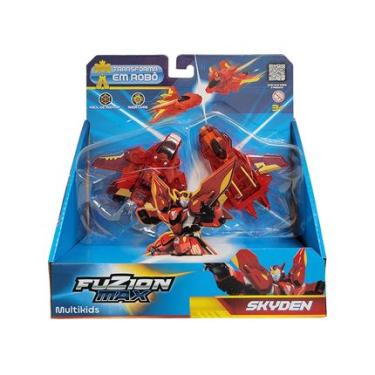 Imagem de Carro Robô Fuzion Max Skyden Transformável Multikids - BR2242OUT [Remanufaturado] BR2242OUT