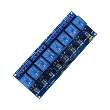 Imagem de Módulo De Relé Multi-Canal Para Arduino Raspberry Pi DC 5V 12V 24V Com