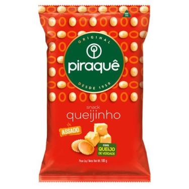 Imagem de Biscoito Salgadinho Queijinho Piraquê 100g - Piraque