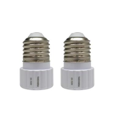 Imagem de Soquete Adaptador Taschibra De Lâmpada E27 Para GU10 Kit 2 Peças