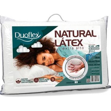 Imagem de Travesseiro Natural Látex Extra Alto Tradicional