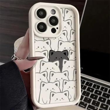 Imagem de Capa fofa para celular Xiaomi 14T 13T 15 Pro Poco X7 F6 M6 Pro Redmi Note 14 Pro Plus 14C, capa protetora resistente a impactos, rosa JGS236, para Redmi Note 14 4G