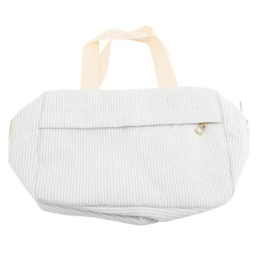 Imagem de Ymiko Bolsa Cosmética Com Alça, Bolsa de Maquiagem Leve e Macia para Viagens de Produtos de Higiene Pessoal, Moda Portátil para Uso Diário Ao Ar Livre (M)
