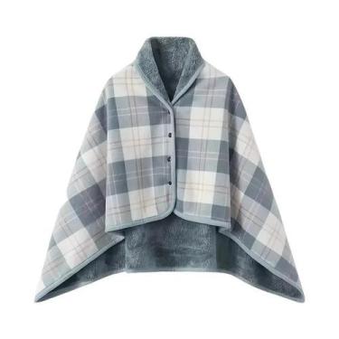Imagem de Cobertor De Flanela Quente Para Uso No Escritório, Conforto Casual E E