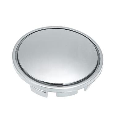 Imagem de LUGU 56mm Tampa Do Cubo Da Roda Do Carro Tampa Do Cubo Do Pneu Aro Tampa Do Cubo Universal ABS Chrome Prata 4 PCS