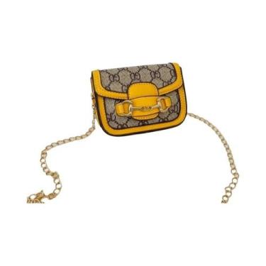 Imagem de Bolsa crossbody infantil linda princesa acessório moda presente bolsa 