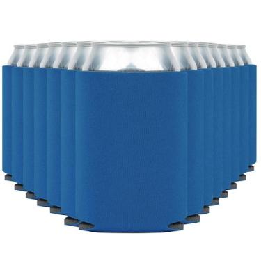 Imagem de Mangas para Enfriar Latas de Cerveza Paquete de 30 - CURRENT CO. Azul