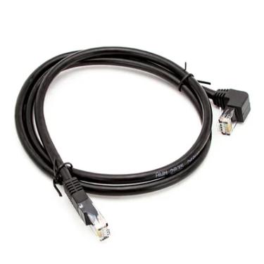 Imagem de Cabo De Rede Cat6 Plug De 90º Graus Para Baixo - 7 Metros