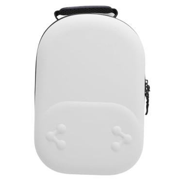 Imagem de Asixxsix Estojo de Transporte Rígido, Compatível Com Fones de Ouvido VR Mochila de Proteção Portátil Organizador Eletrônico à Prova D'água Estojo de Viagem para Viagens (Branca)