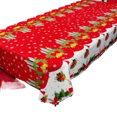 Imagem de Toalha de Mesa Natalina 12 Lugares 3,50m x 1,40m Oxford Estampado(Cor 12)
