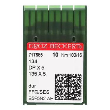 Imagem de Agulha Para Máquina De Costura 134  Dpx5  Cabo Grosso - Groz-Beckert 1