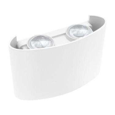 Imagem de Arandela Led Lentille Double Branca 4w Branco 6500k - LUMANTI