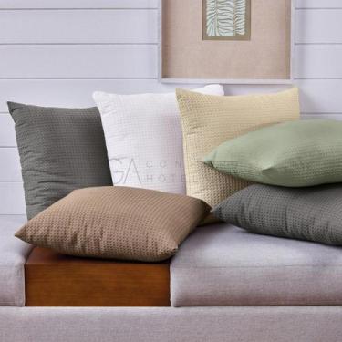 Imagem de Almofada Profissional 45x45cm Cinza  Boulevard  TEKA Profiline