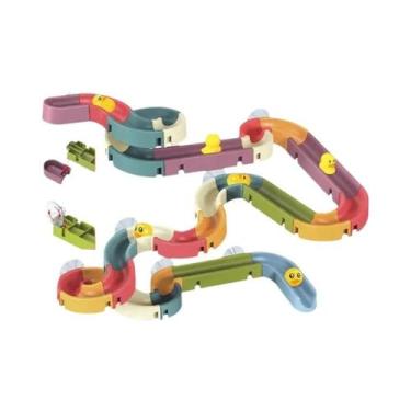 Imagem de Banheira Para Bebê Com Brinquedos De Sucção DIY, Conjunto De Brinquedo