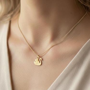 Imagem de Colar da amizade, pingente de boa sorte, corrente com cartão de mensagem, cartão de presente para mulheres, F, Liga de aço, Sem Pedra Preciosa