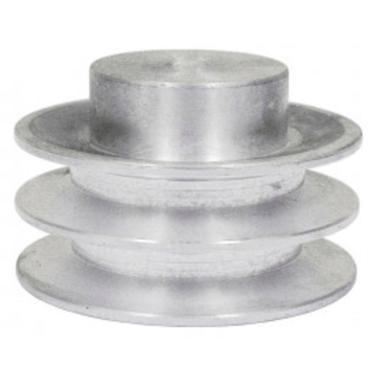 Imagem de Polia Alumínio 70 Mm 2 Canais Perfil A Vonder