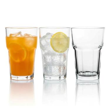 Imagem de Conjunto 3 Copo Vidro Trevi 350ml