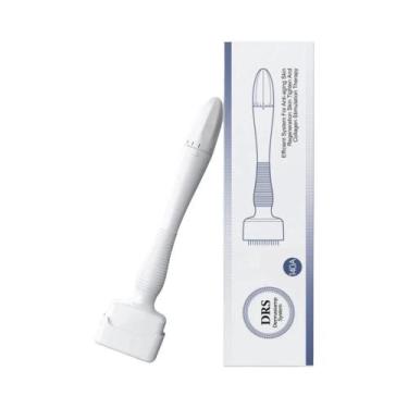 Imagem de Derma Roller Ajustável Com Microagulhas Para Remoção De Estrias, Queda