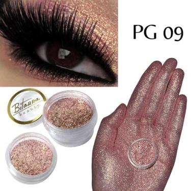 Imagem de Sombra asa de borboleta Pigmento e Glitter Cor PG 09 - Bitarra Beauty 