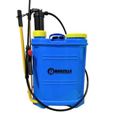 Imagem de Pulverizador Bomba Costal Manual 16 Litros Com Acessórios - Maqzilla