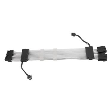 Imagem de Jopwkuin Cabos de Extensão Rgb Psu Brilhante Argb Gpu Kit de Cabo de Alimentação para Chassi de Pc, Suporta Iluminação Argb, Plug and Play para Jogadores (Preto)