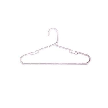 Imagem de kit Cabide Transparente Infantil Cavado ( 004658) KIt:10 Pçs - MMF