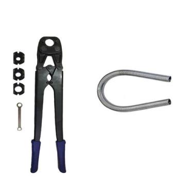 Imagem de Kit Alicate Prensa Tubo PEX 16/20/26MM + Mola 26mm - TUDOGÁS