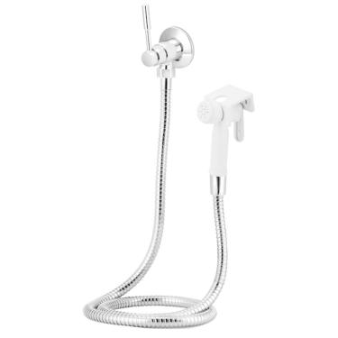 Imagem de Ducha Higiênica com Gatilho Plástico 1984 1-4 Volta Stilo C31 Cromado Vab700cwb Esteves Ducha Hi