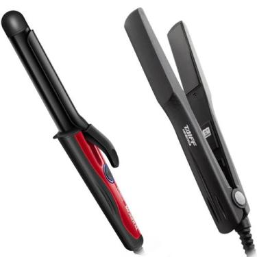 Imagem de Modelador de Cachos Mondial Red Infinity EM-12+ PRANCHA ALISADORA TAIF