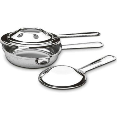 Imagem de Fogareiro Grande Abafador Plátanos Inox Queimador Rechaud