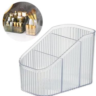 Imagem de Porta Organizador de Pinceis Transparente Acrílico - Lojas Badaro