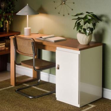Imagem de Escrivaninha Mesa Para Computador Paris 120cm Home Office Estudo Escri