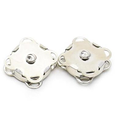 Imagem de Botão Imantado Para Costurar 14mm - a44/07 - 2 unidades - Metalurgica 