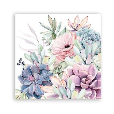 Imagem de 20 Guardanapos p/ Decoupage Ambiente Succulent Love 13313285